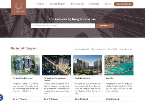 Dự án BĐS Home Useek