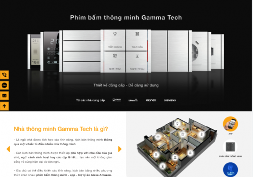 iHappy bàn giao website cho công ty Gamma Tech., JSC