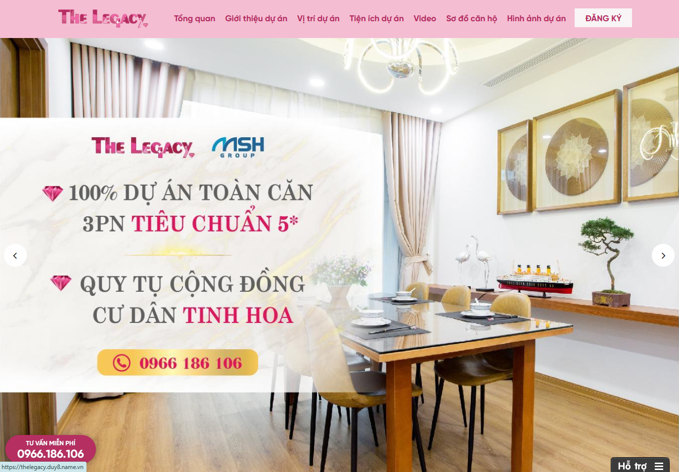 Dự án bất động sản The Legacy