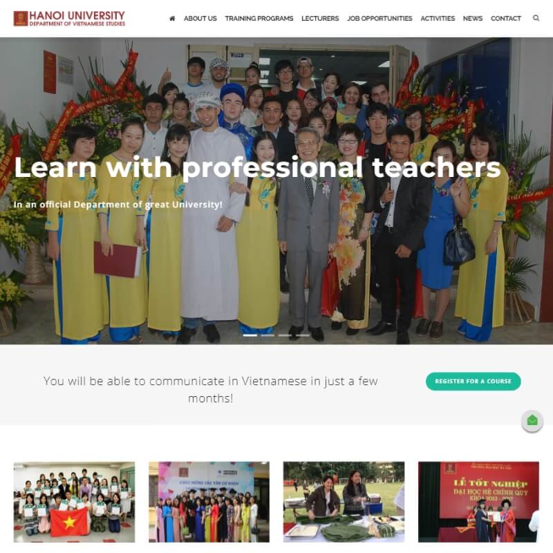 Khoa Việt Nam Học trường ĐH Hà Nội