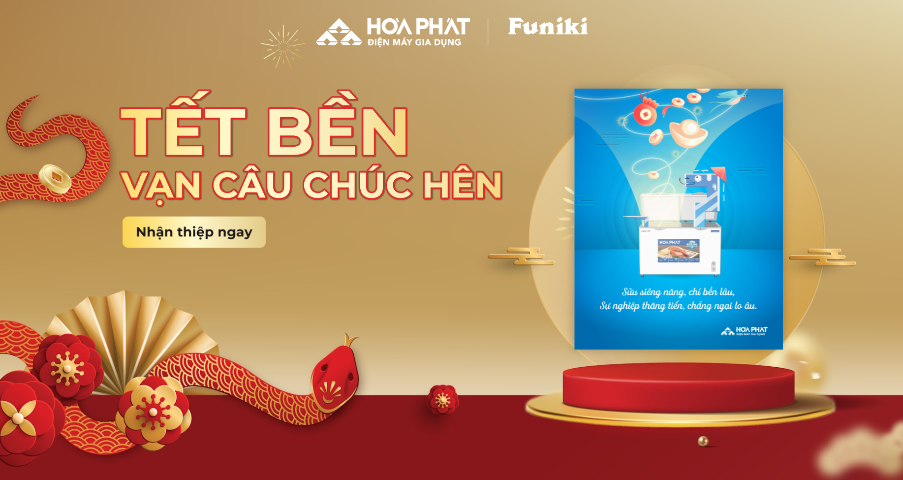 Tết Bền cùng Điện lạnh Hoà Phát