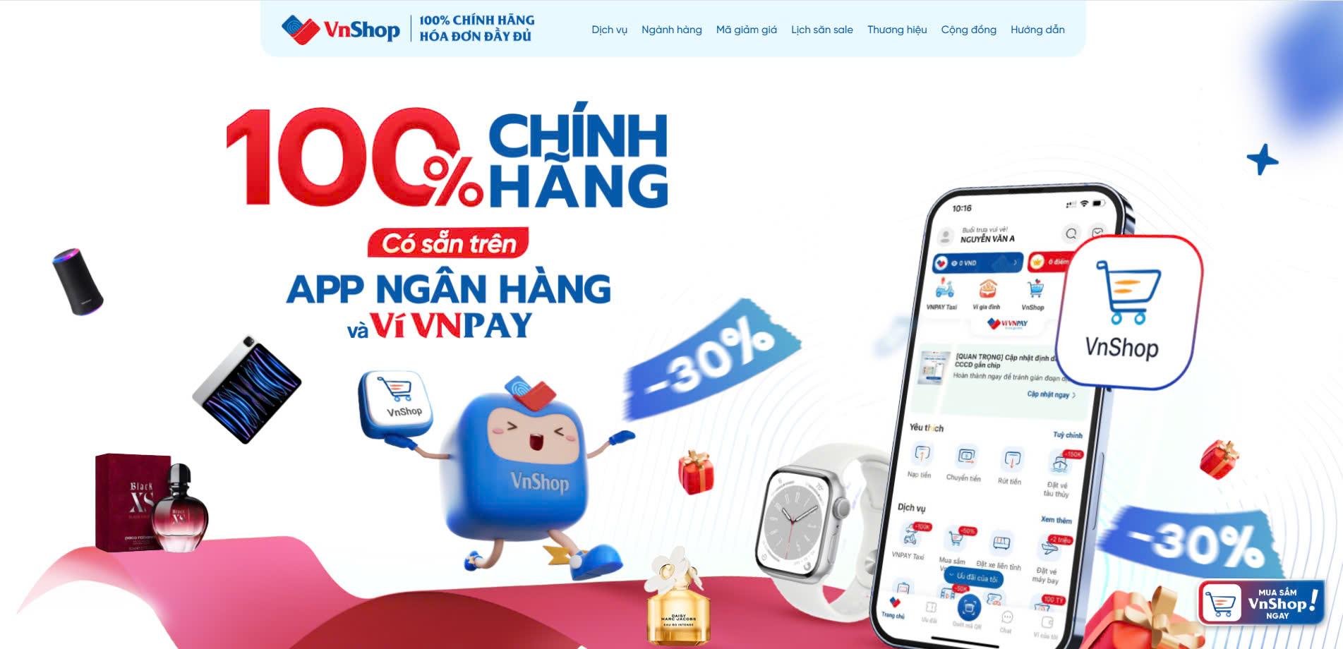 Dự án VNShop mua sắm