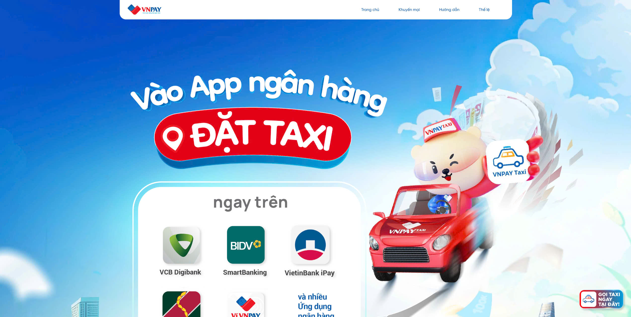 Dự án ví VN PAY taxi3