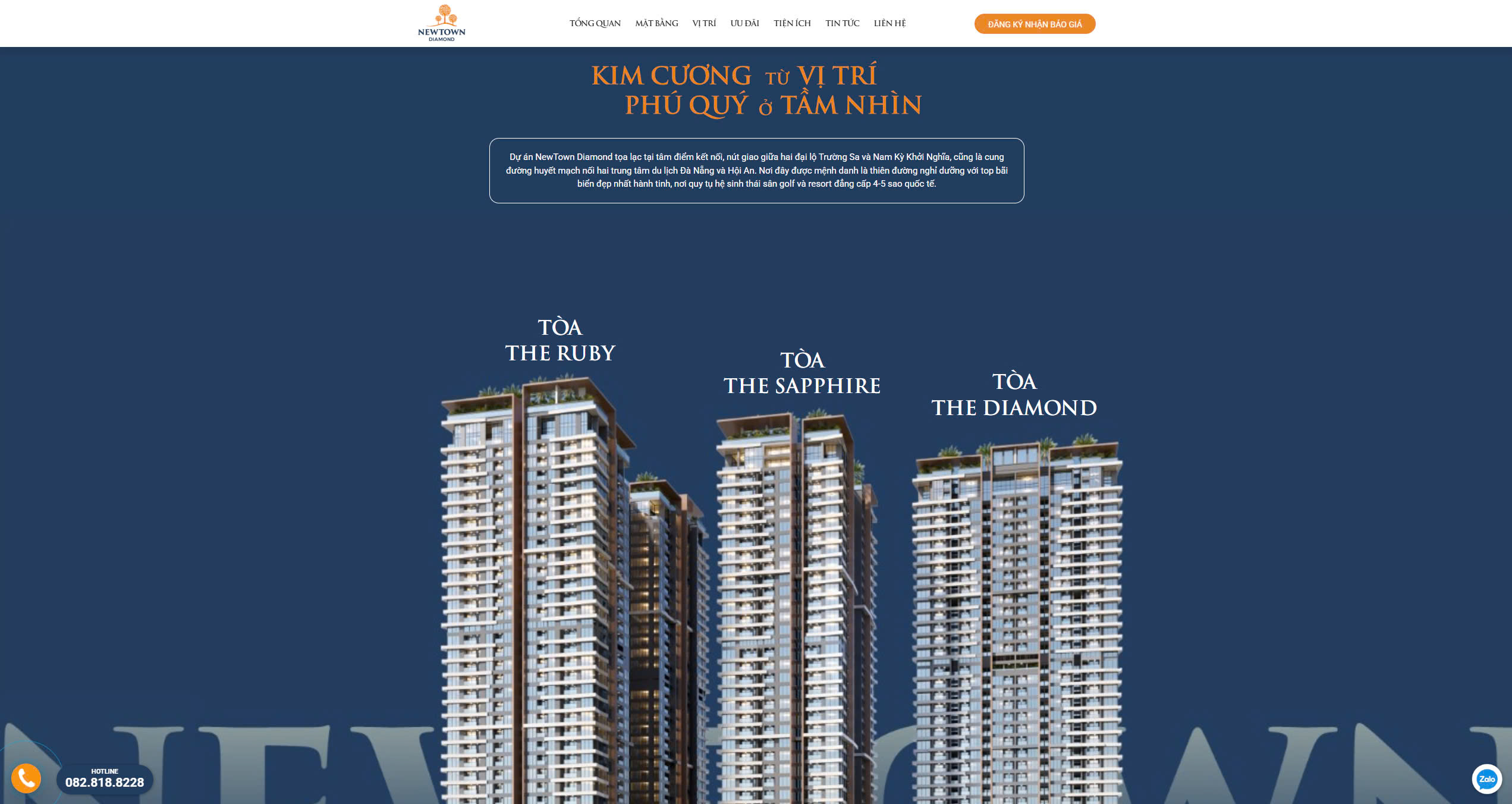 Dự án Newtown Diamond Đà Nẵng