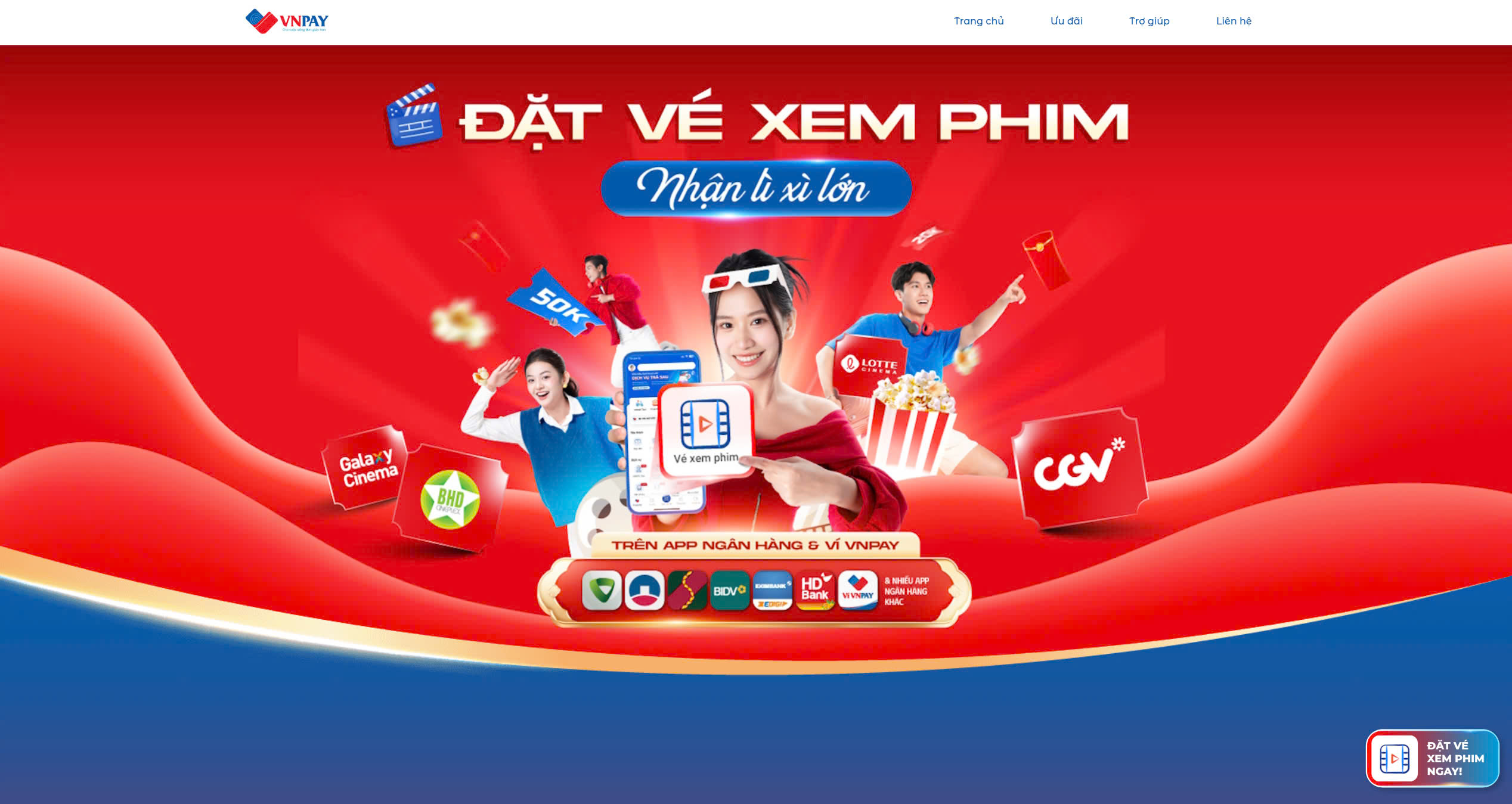 Dự án VnPay vé xem phim 2